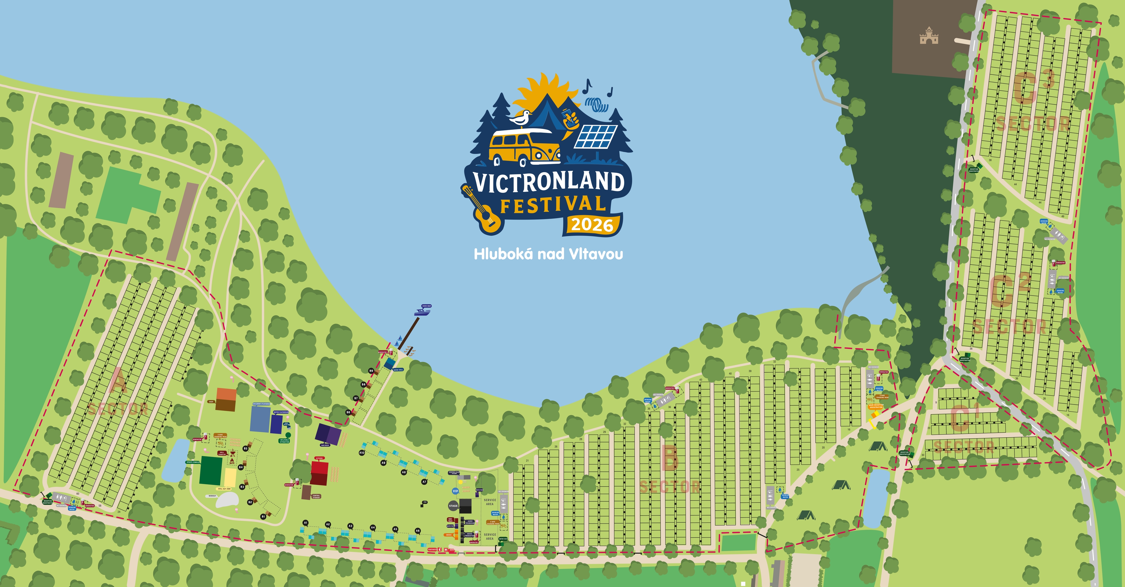 Victronland Map