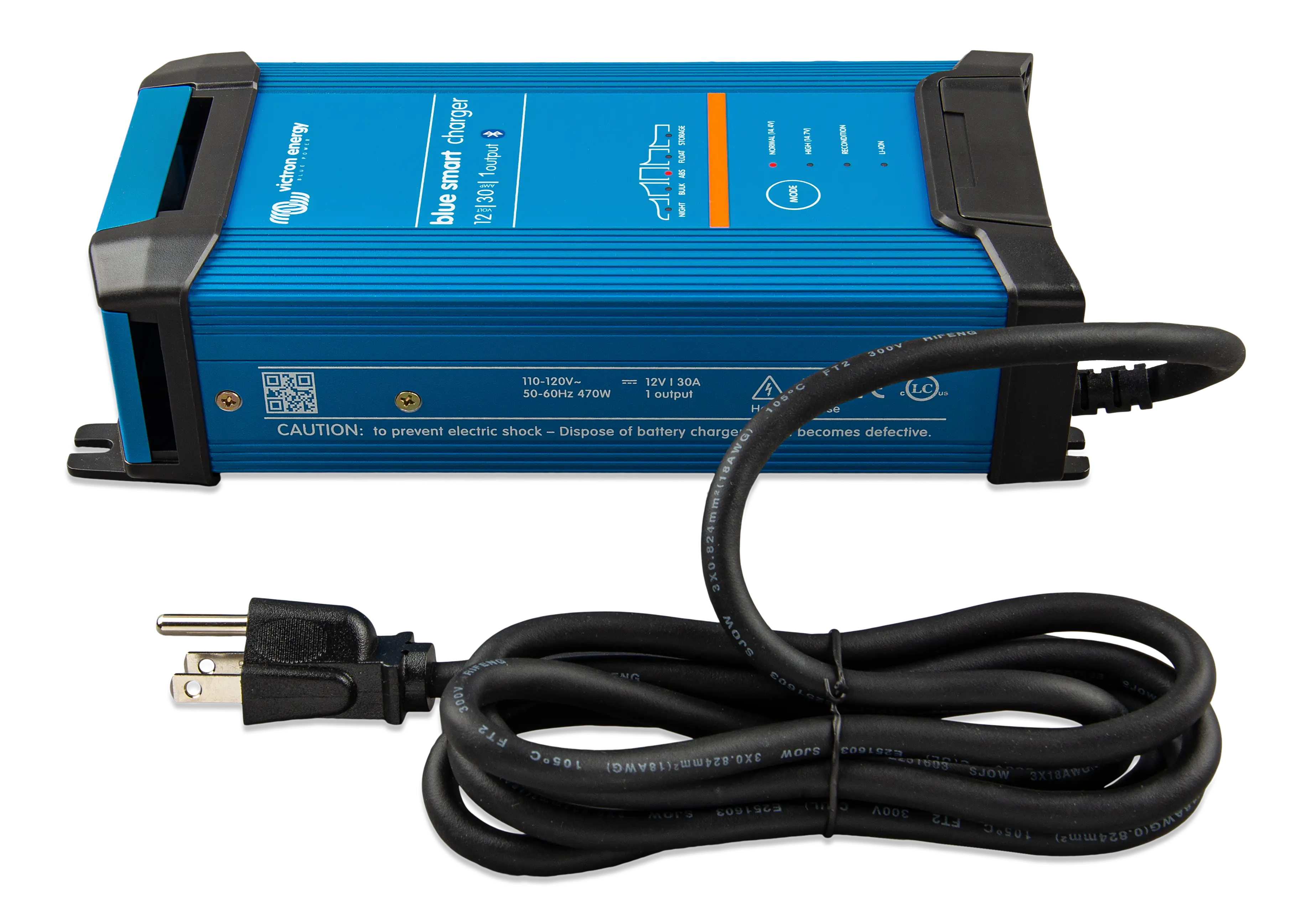 Blue Smart IP22 Charger 12V 30A (1) 120V (side) thumbnail