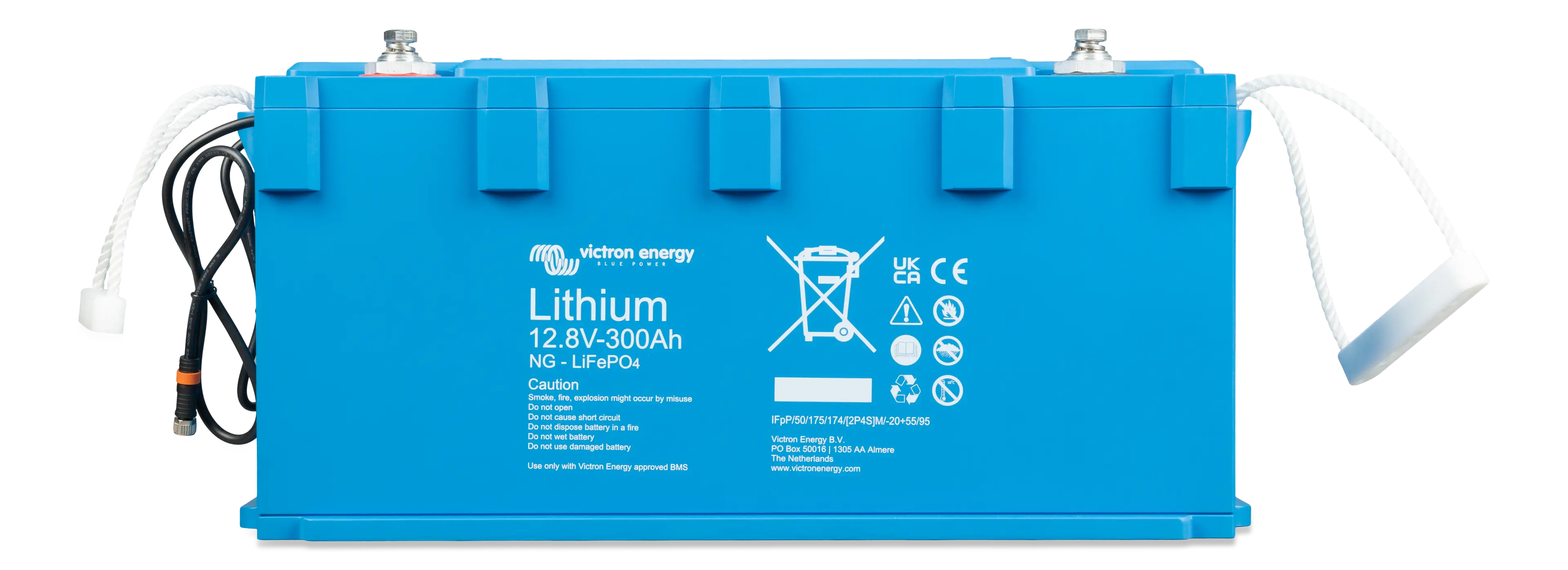 LiFePO4 Battery 12.8V 300Ah NG (front) thumbnail