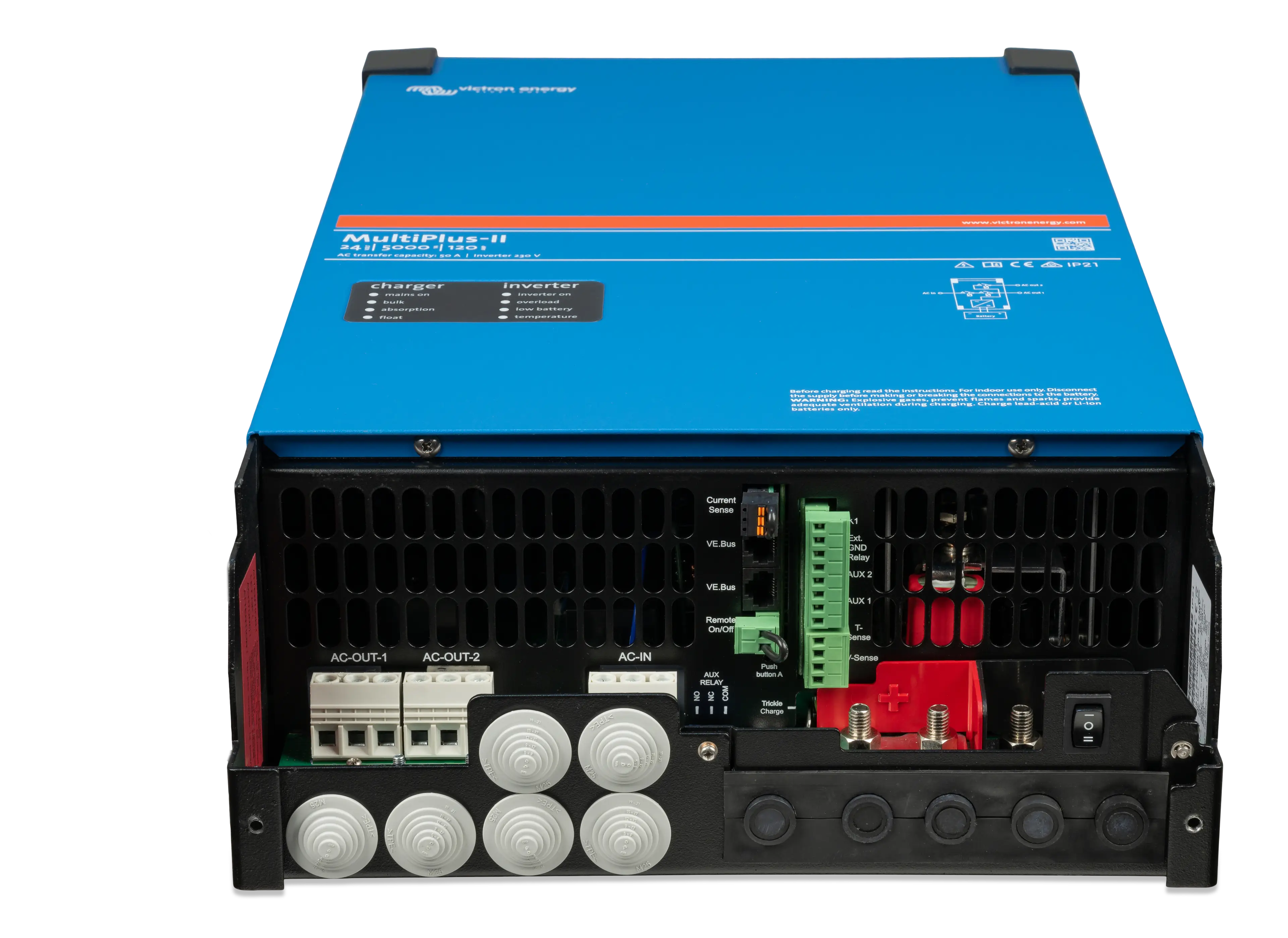 MultiPlus-II 24V 5kVA 120-50 230V (connections-total)  thumbnail