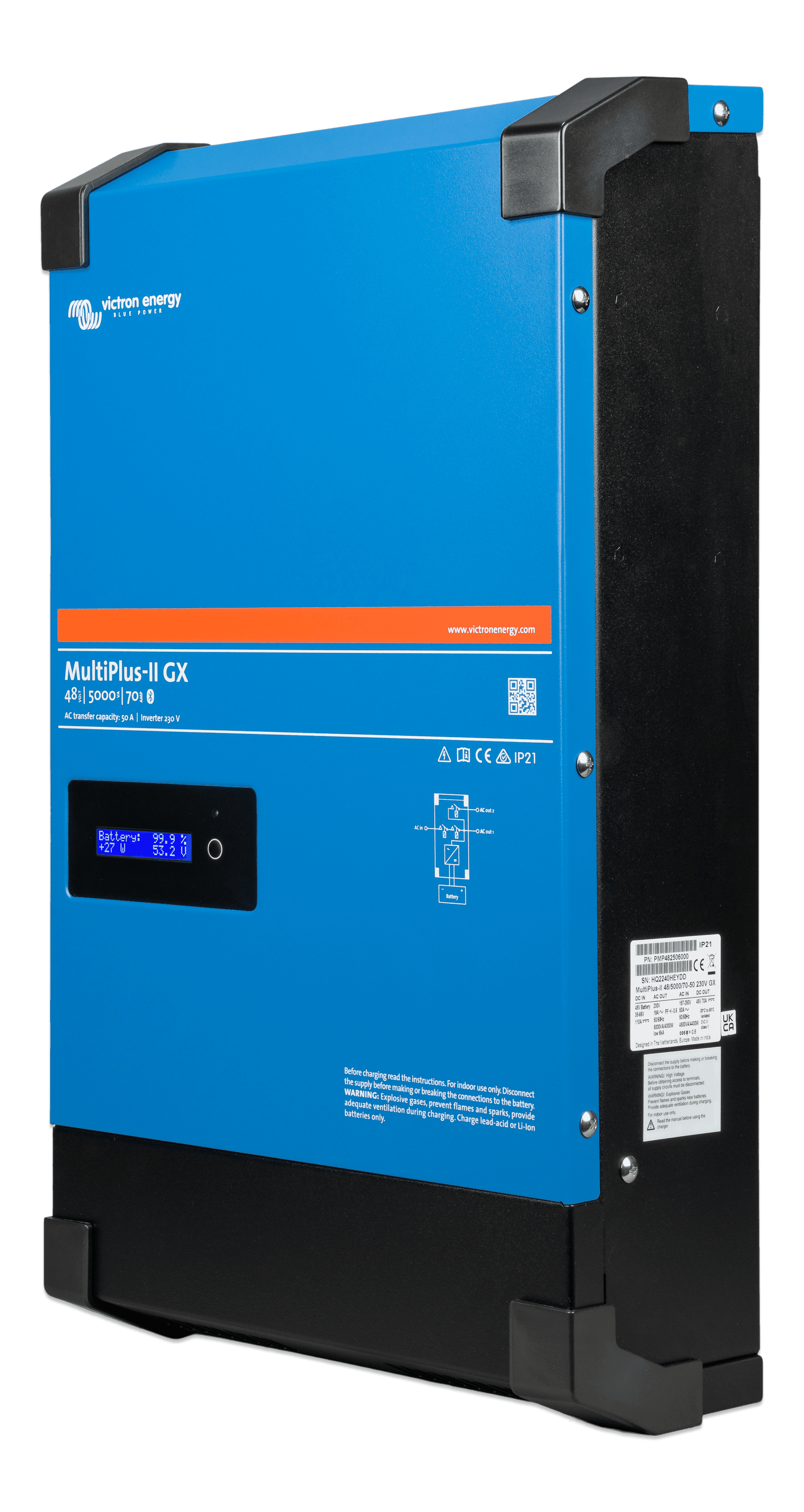 MultiPlus-II 48V 5kVA 50-70 230V GX (left)  thumbnail