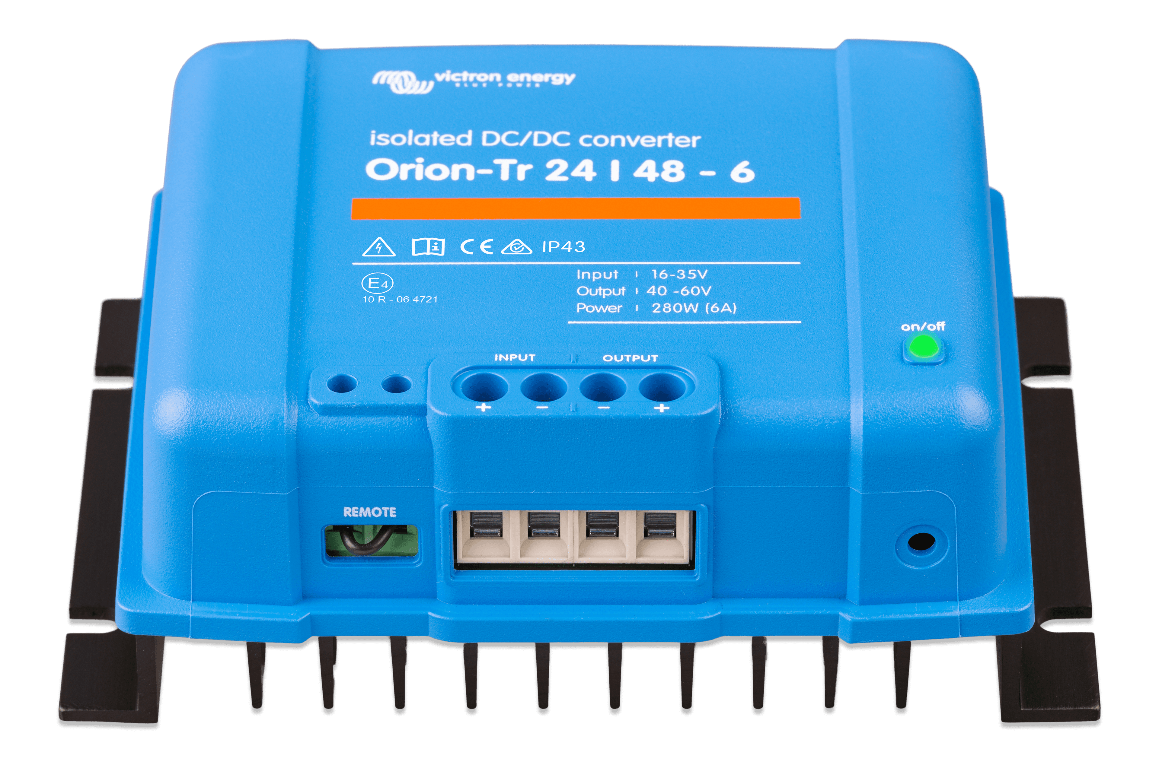 Orion-Tr 24/48-6A (280W) Isolated DC-DC converter (front2)  thumbnail