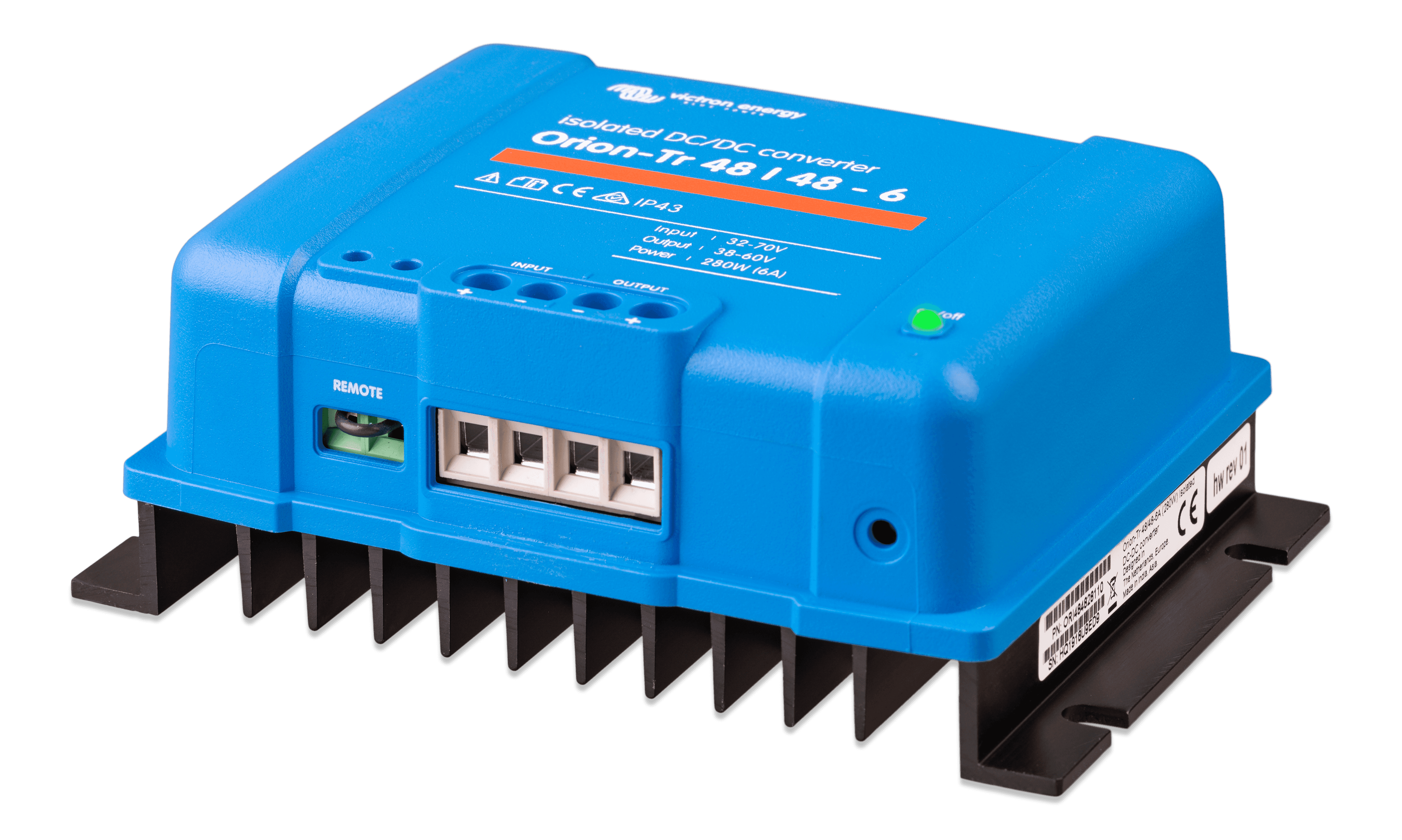 Orion-Tr 48/48-6A (280W) Isolated DC-DC converter (left)  thumbnail