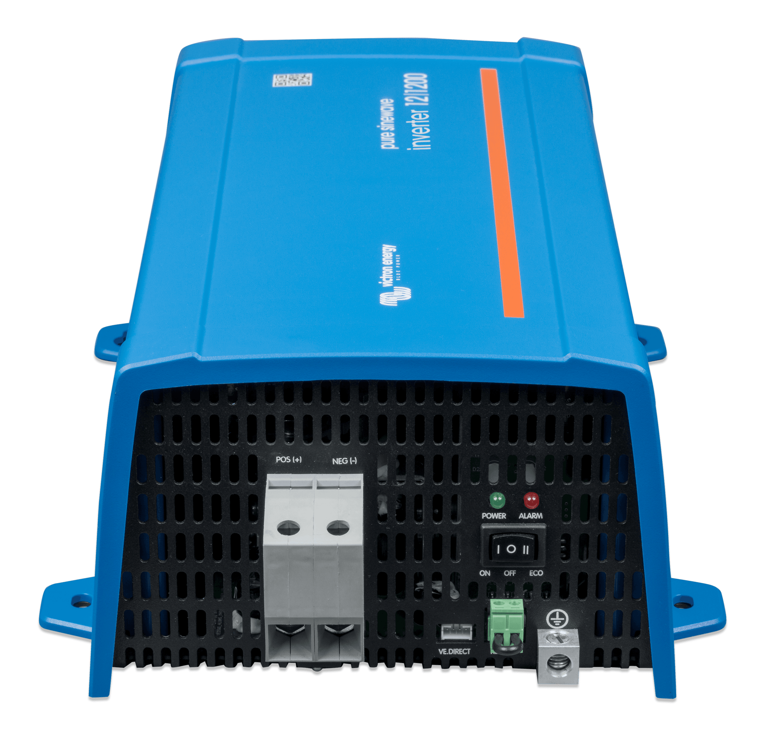 Inverter 12V 1200VA 120V VE.Direct NEMA GFCI (front) thumbnail