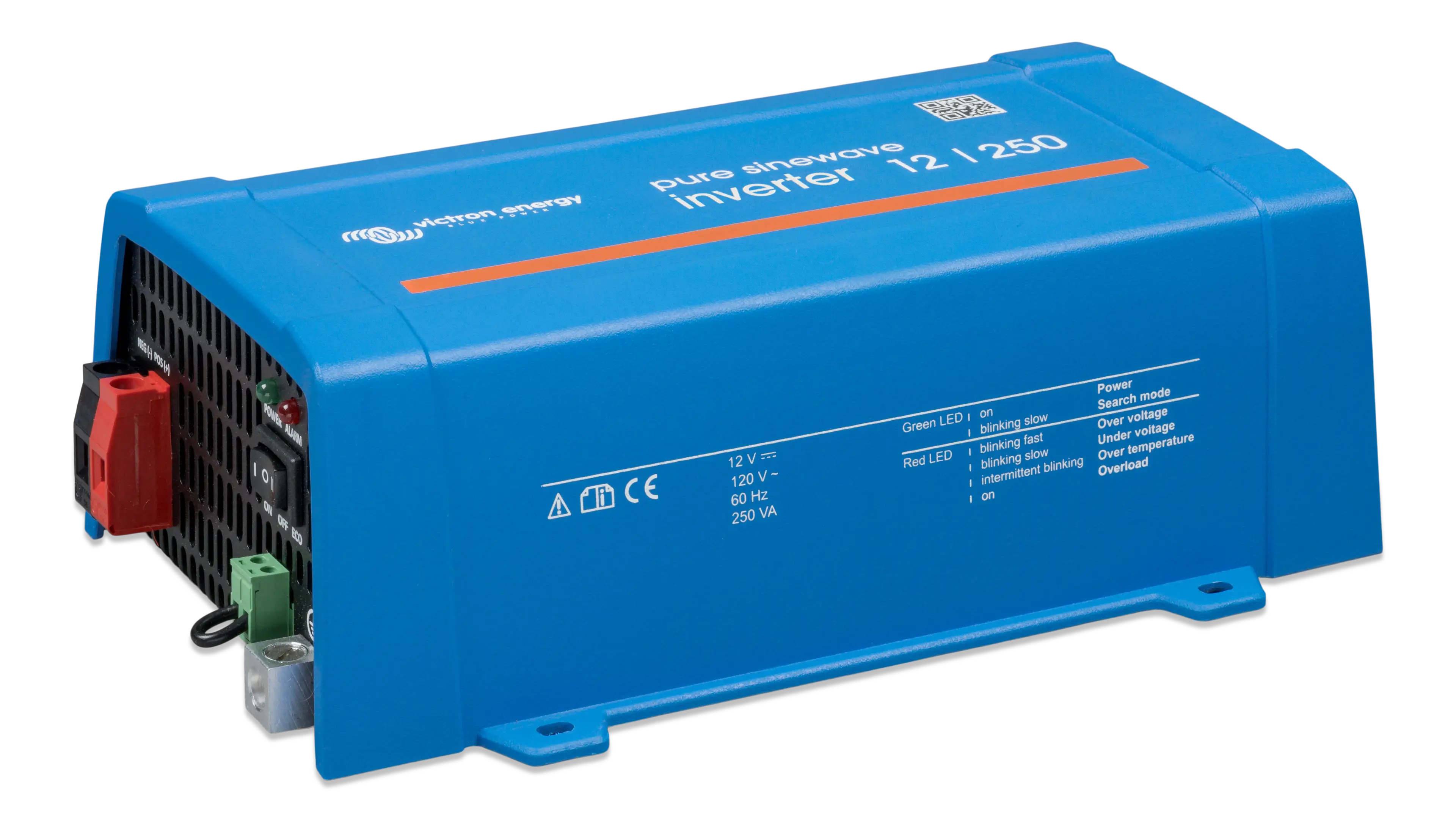 Inverter 12V 250VA 120V VE.Direct NEMA 5-15R (right) thumbnail