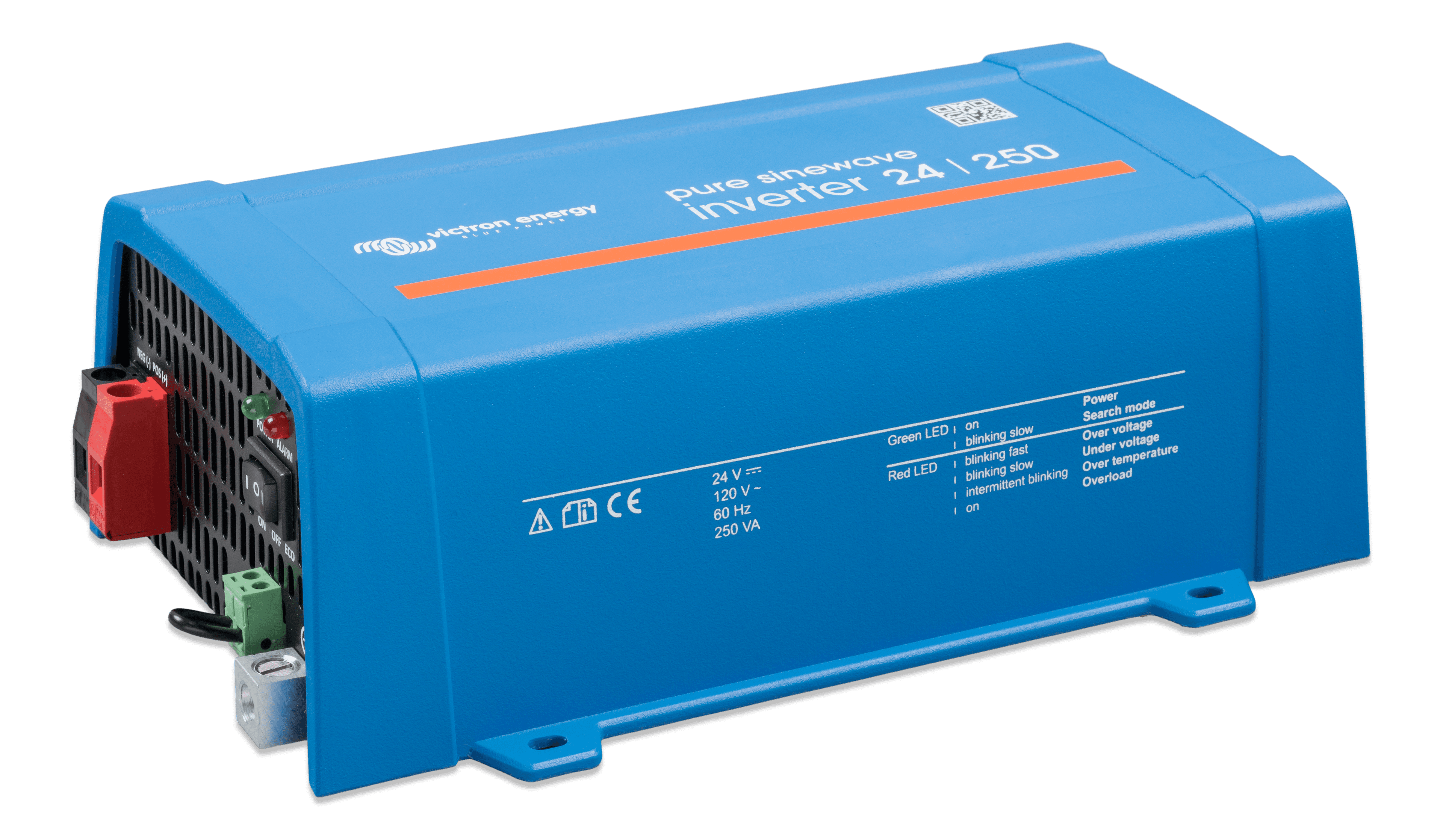 Inverter 24V 250VA 120V VE.Direct NEMA 5-15R (right) thumbnail