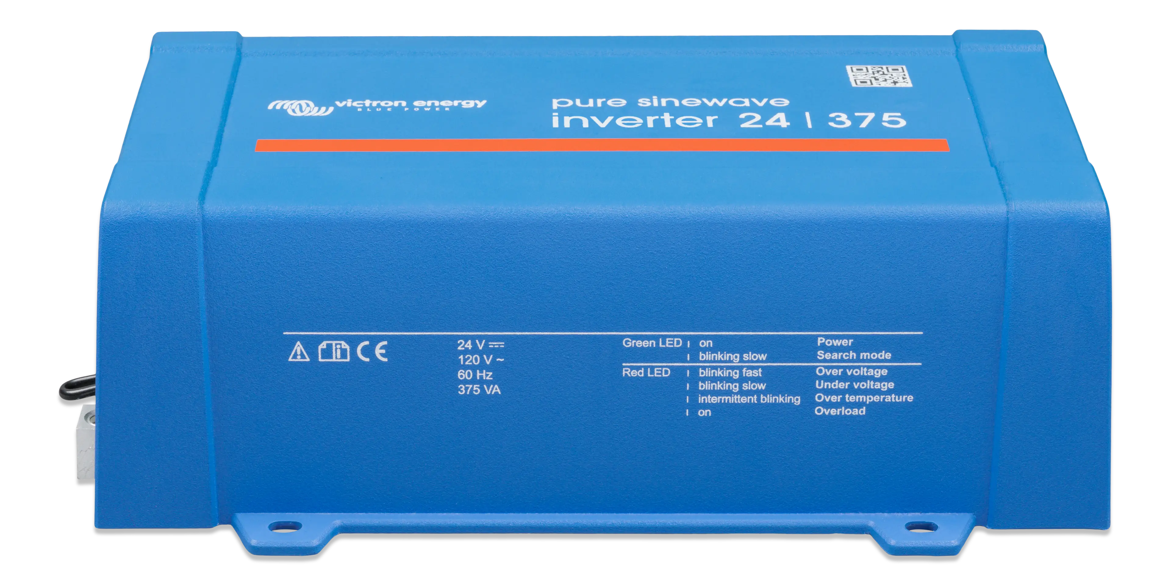 Inverter 24V 375VA 120V VE.Direct NEMA 5-15R (front) thumbnail