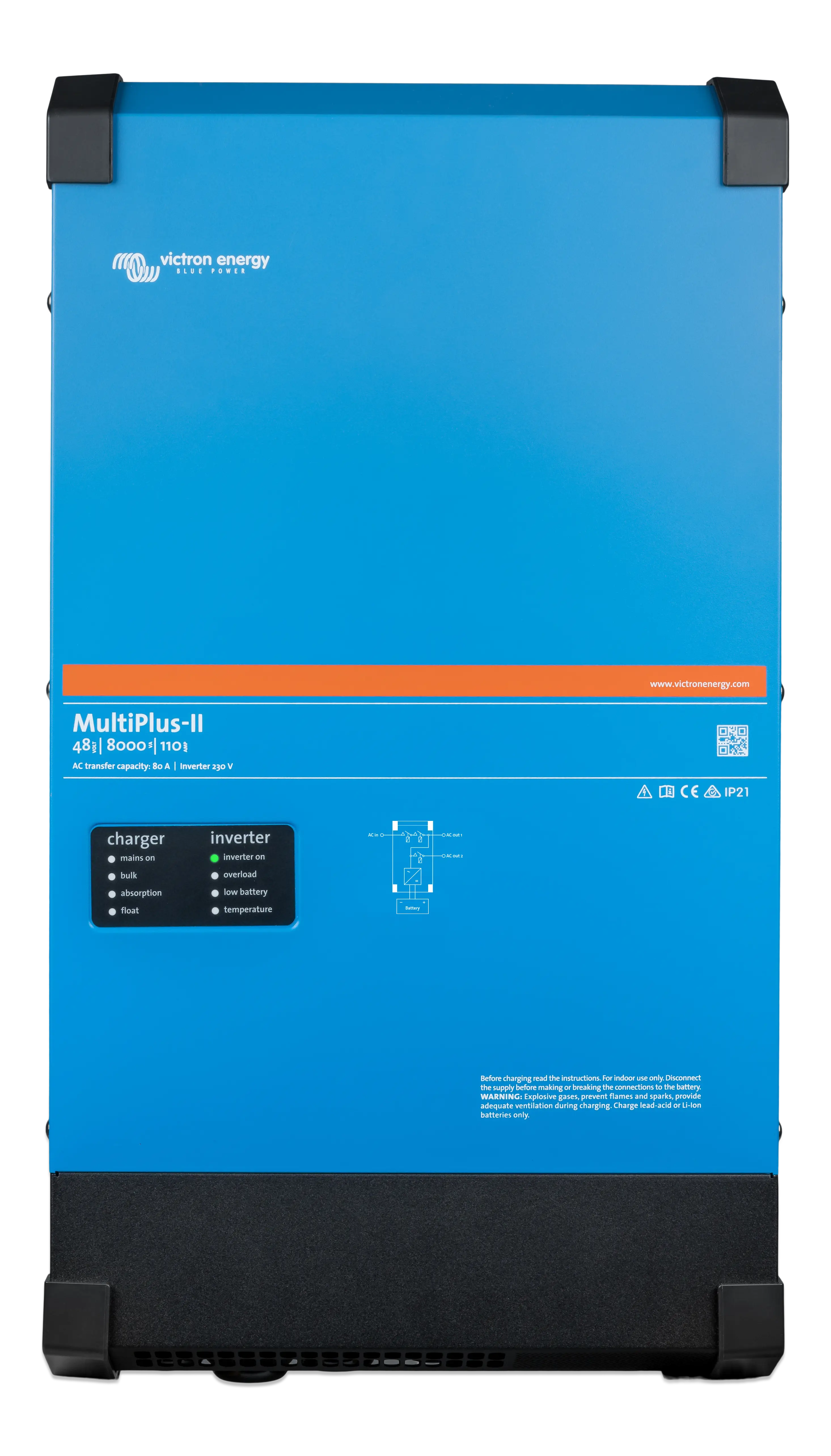 MultiPlus-II 48V 8kVA 230V (front)  thumbnail