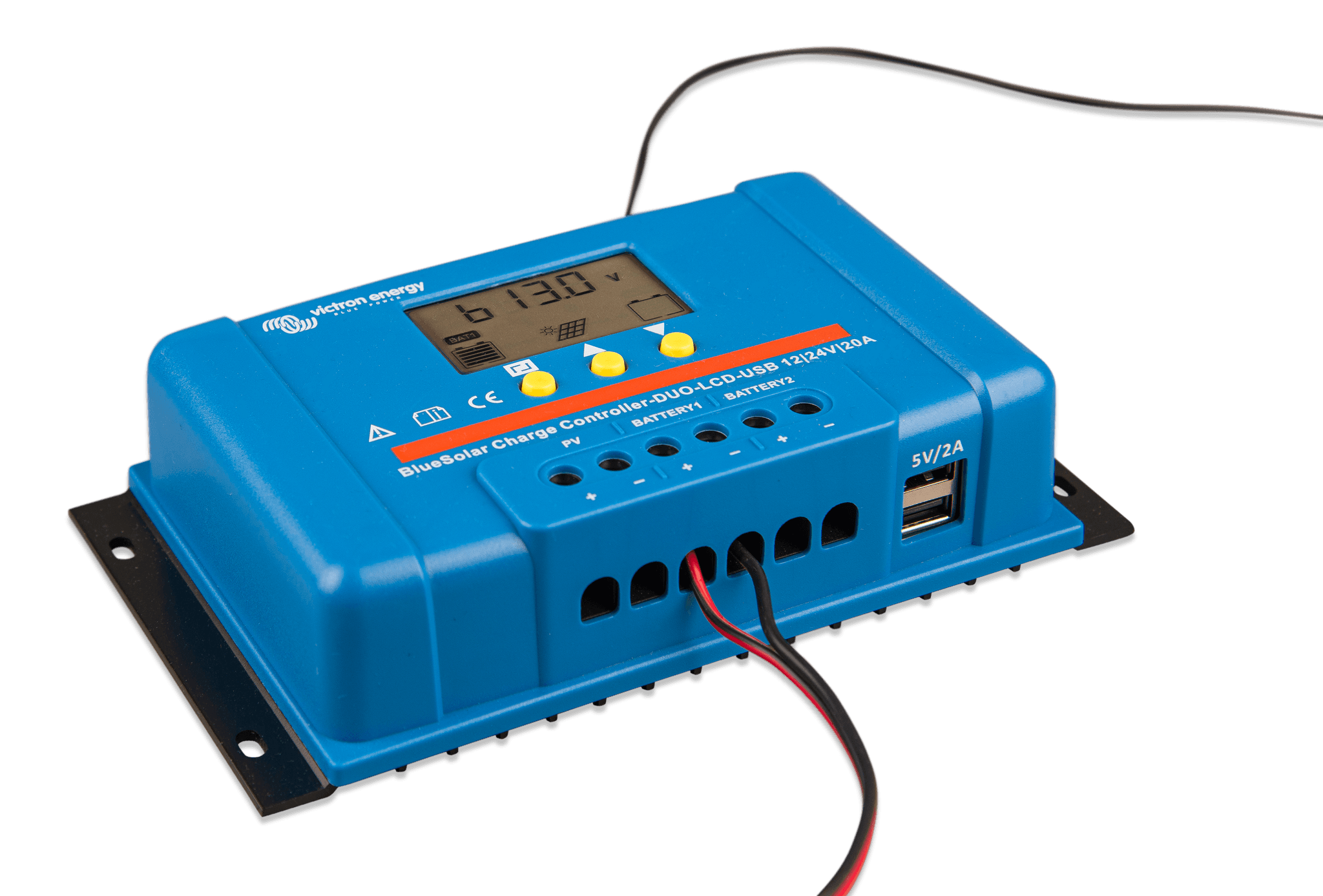 BlueSolar PWM Charge Controller (DUO) LCD&USB | Victron Energy