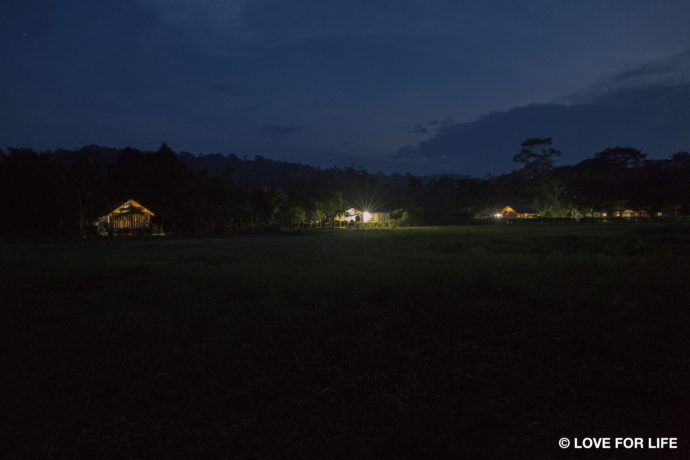 Solarprojekt IMAGINE LIGHT_NACHER_Waorani Gemeinde Kiwaru im Amazonas