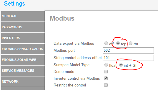 fronius-modbus_settings