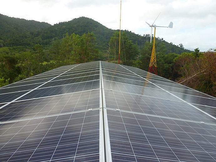 microgrid Up and running.