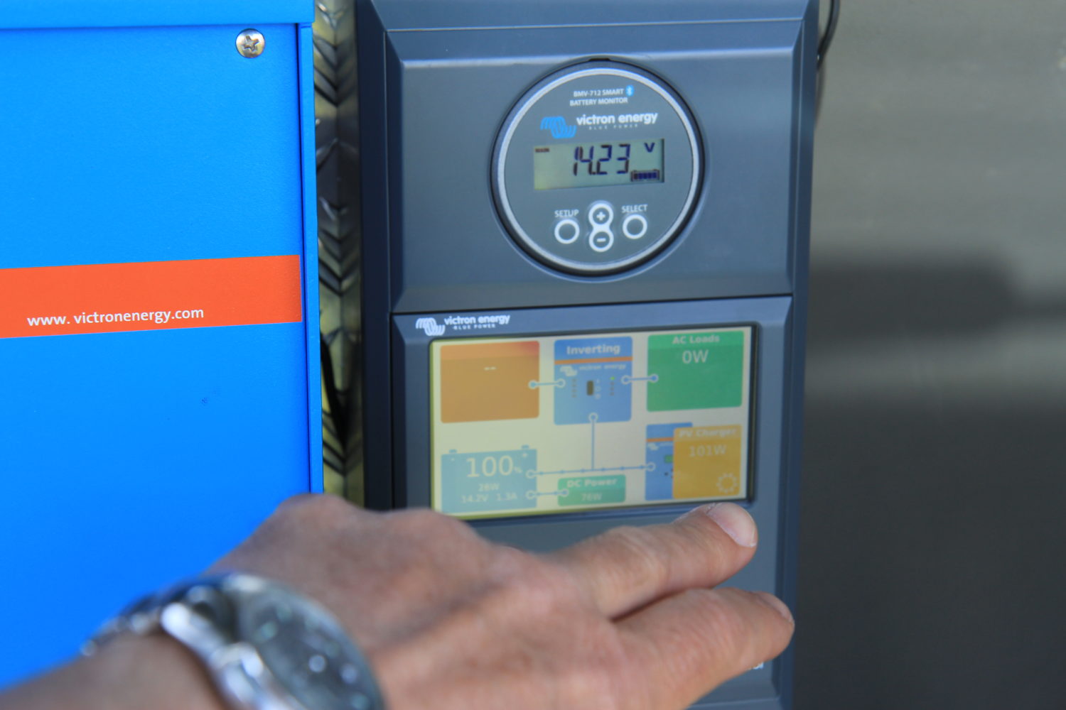 The Victron Van install Victron Energy