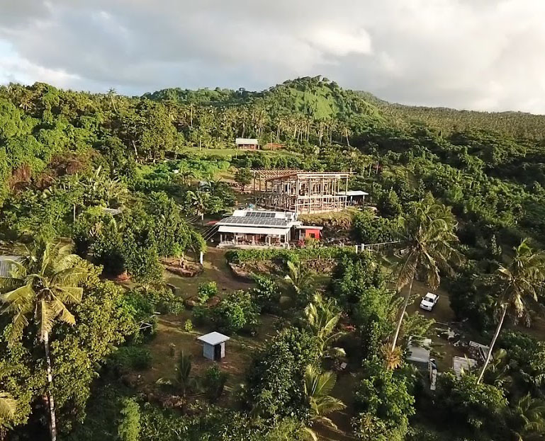 Fijian organic Iced-Cream:  3-phase off-grid