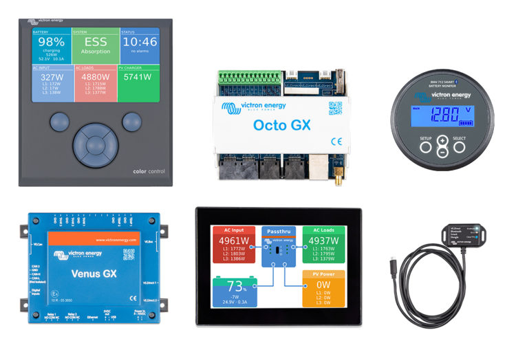 Battery Monitors and Monitoring Solutions - Victron Energy