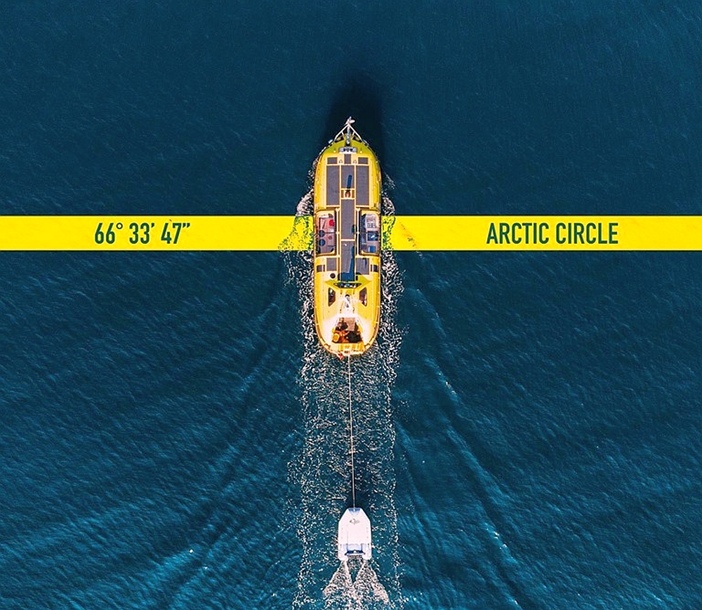 Shackleton reaches Arctic Circle Victron Energy