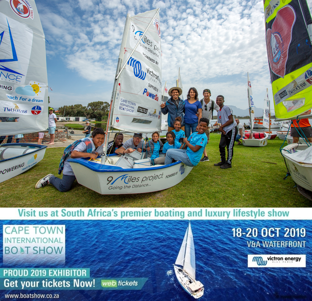 Cape Town International Boat Show & the Great Optimist Race Victron