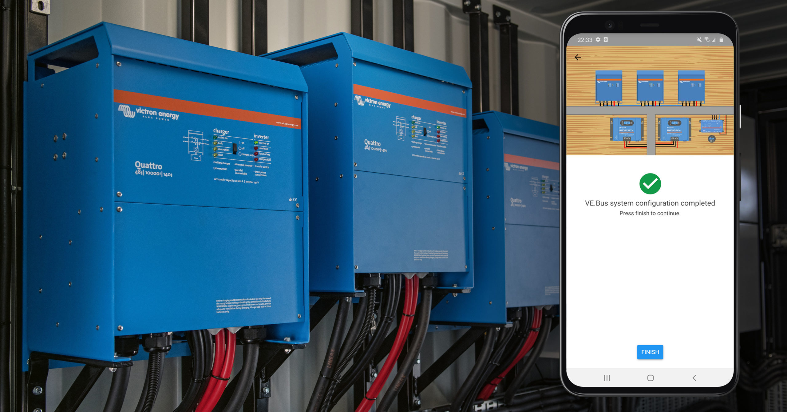 VictronConnect: parallel, three/split-phase setup and more - Victron Energy