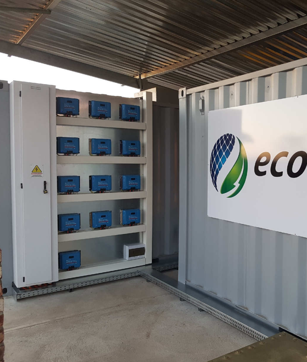 Largest private solar farm South Africa Victron Energy