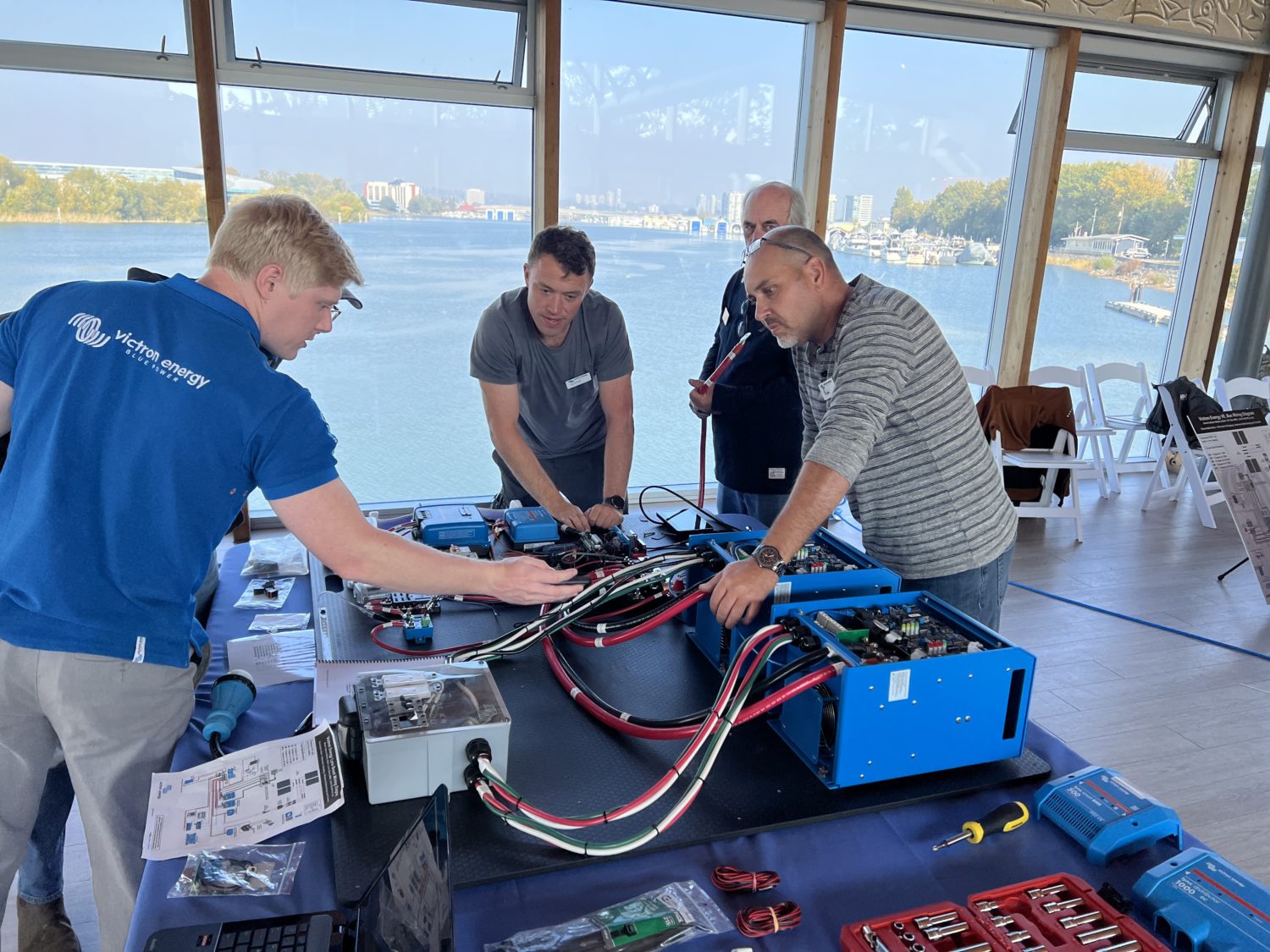 Top flight training tours North America Victron Energy