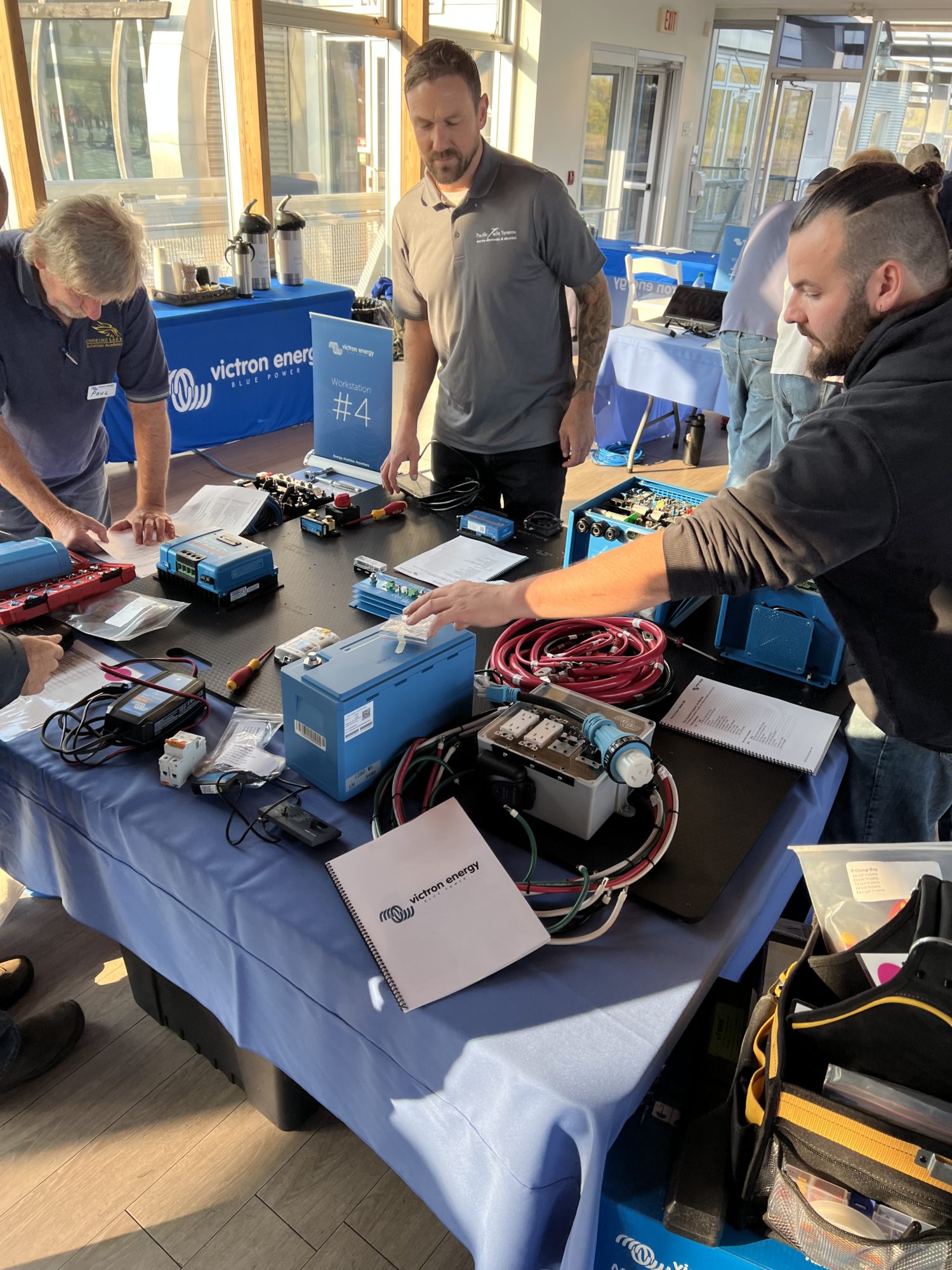 Top flight training tours North America Victron Energy