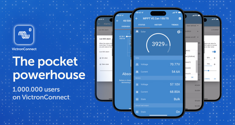 One million active users for VictronConnect! - Panbo