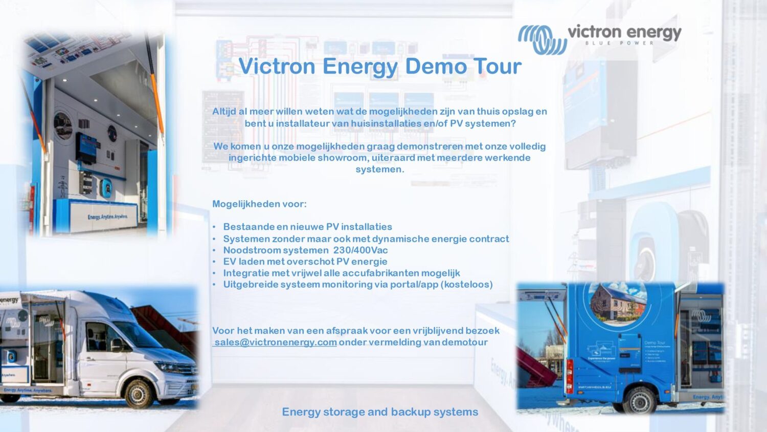 Information Delivery ...arriving soon - Victron Energy