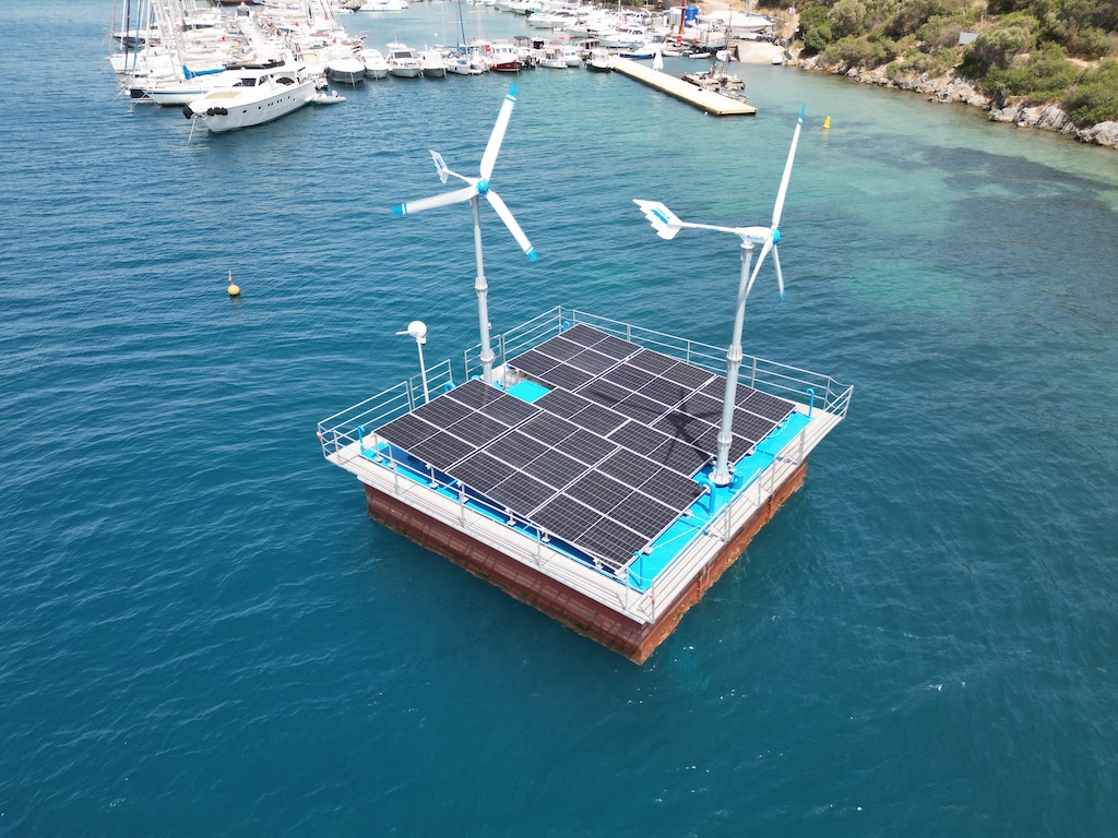 Fresh water from the sea