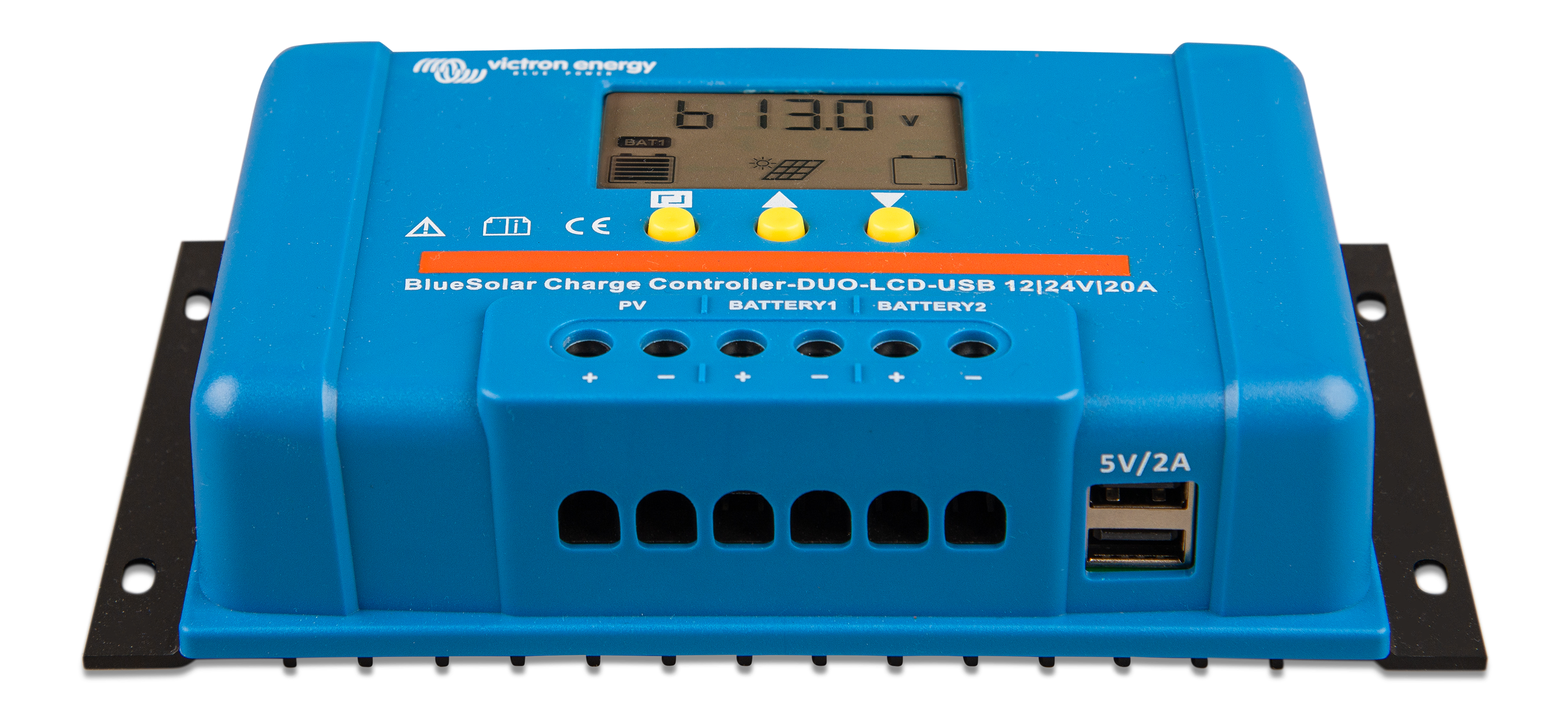 BlueSolar PWM Charge Controller (DUO) LCD&USB - Victron Energy