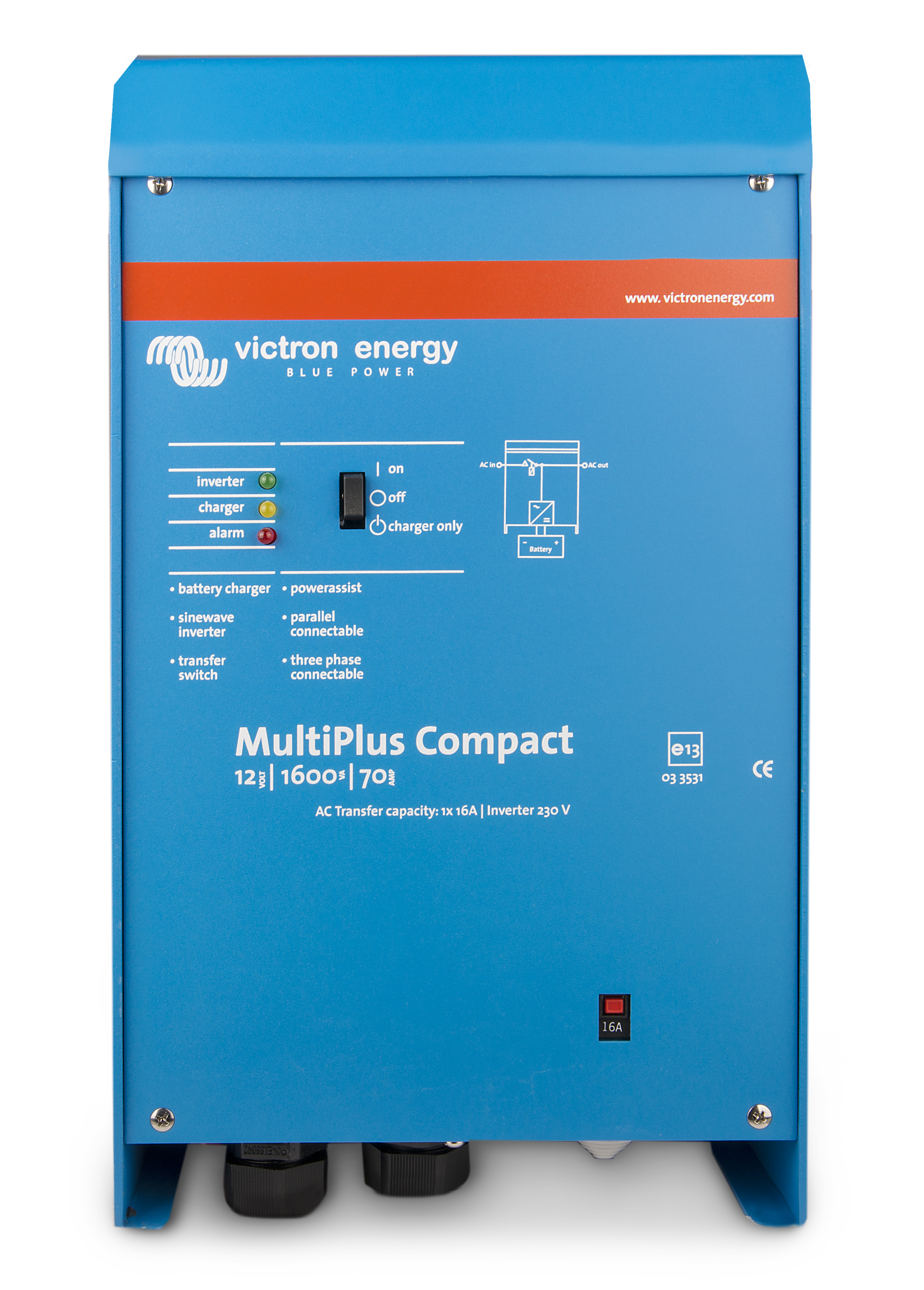 Victron Energy Multiplus-Ii 12/3000/120-32 Wechselrichter-Ladegerät  Pv-Anlage