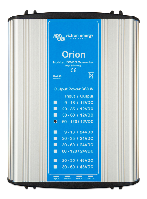 Orion DC-DC Converters 110V, Isolated - Victron Energy