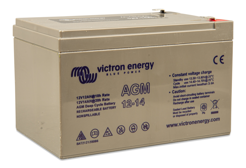 Batterie solaire VICTRON AGM Deep Super Cycle 125Ah 12V - APB Energy