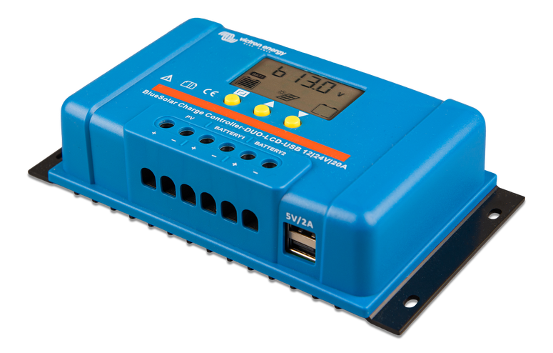BlueSolar PWM Charge Controller (DUO) LCD&USB - Victron Energy