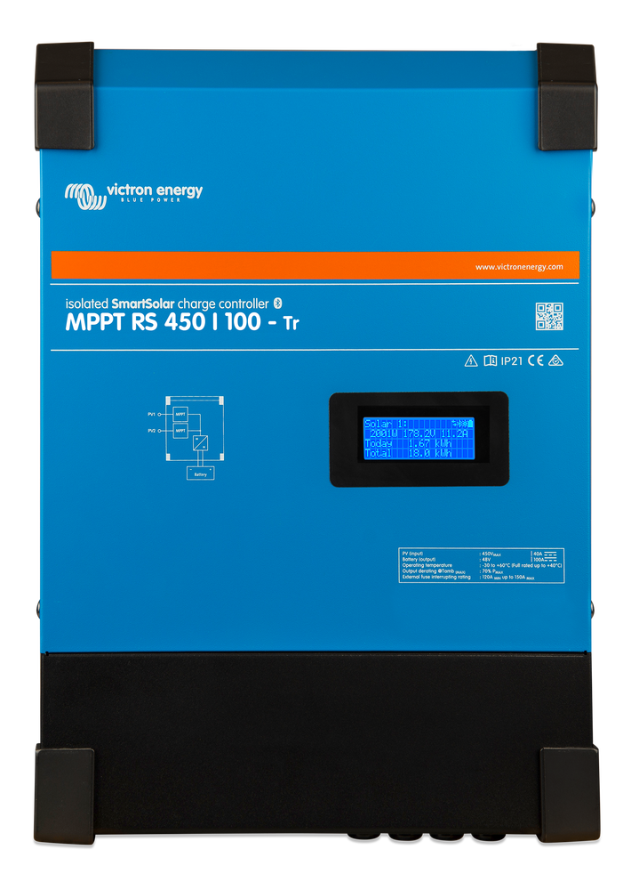 Victron Energy SmartSolar MPPT RS 450 100 & 200 Tr