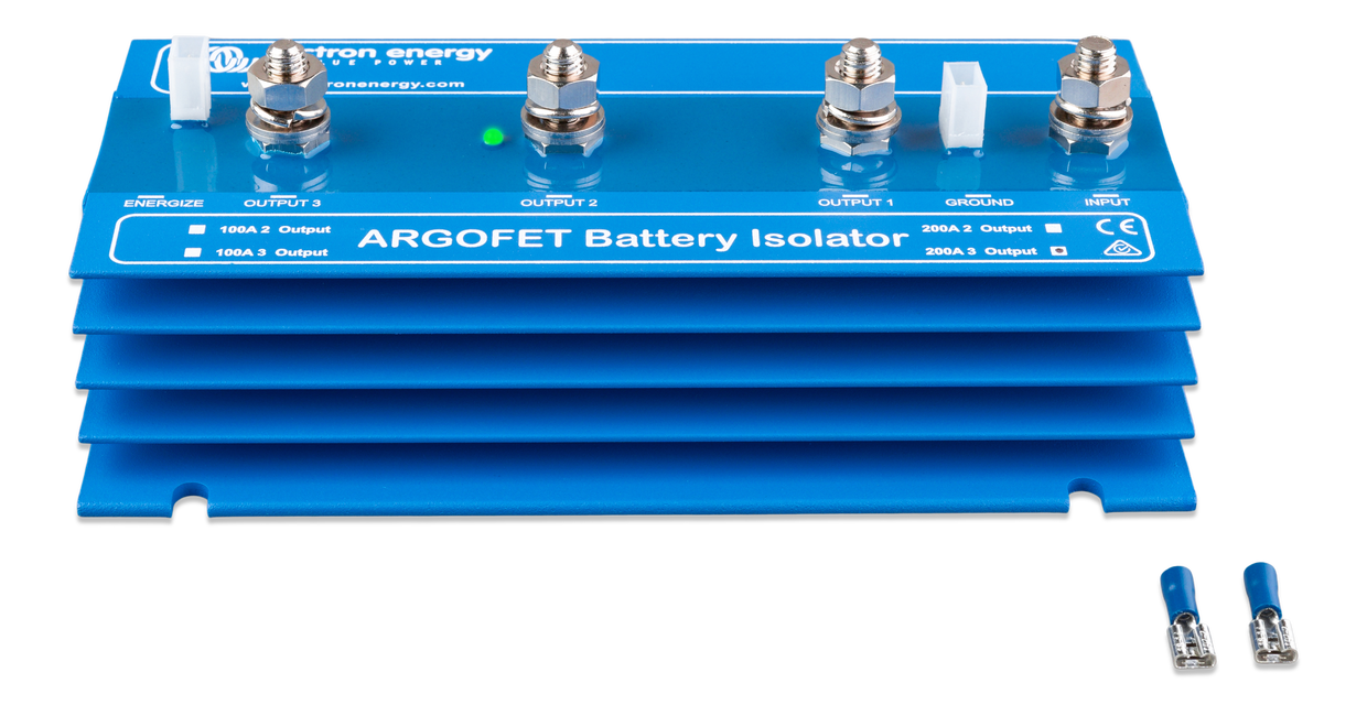 Répartiteur isolateur Victron Argofet 100-2 100A FET pour deux batteries. 