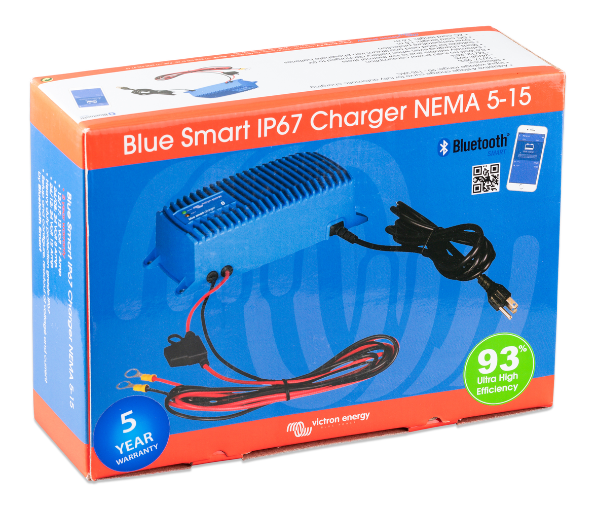 1 Ausgang Art-Nr:BPC121313006 Victron Energy Blue Smart IP67 Ladegerät 12V 13A 
