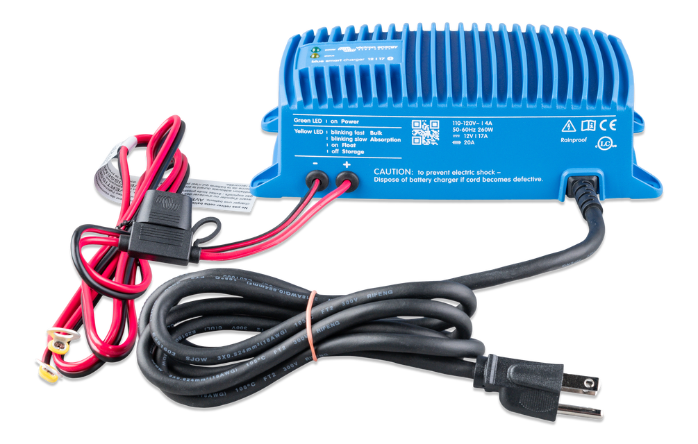 1 Ausgang Victron Energy Blue Smart IP67 Ladegerät 12V 13A Art-Nr:BPC121313006 