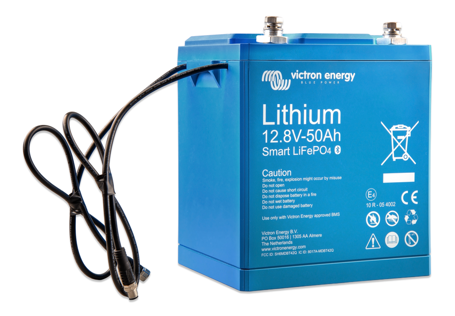 Batería litio LiFePO4 Victron Smart 12V-48V 160Ah 3kWh, ampliable